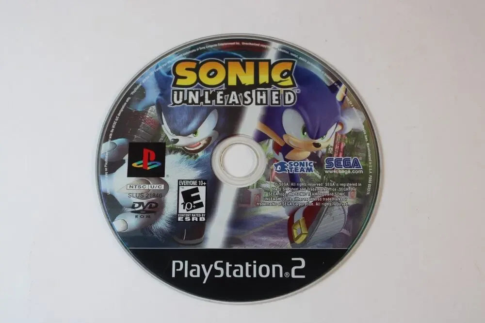 Sonic Unleashed (Sony Playstation 2, PS2) Authentic, Game Disc Only, Tested
